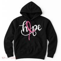 Hope Pink Ribbon Breast Cancer Awareness Month Hoodie thumb 0