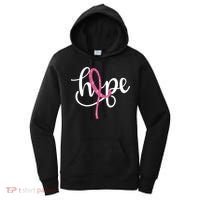 Hope Pink Ribbon Breast Cancer Awareness Month Women's Hoodie thumb 0