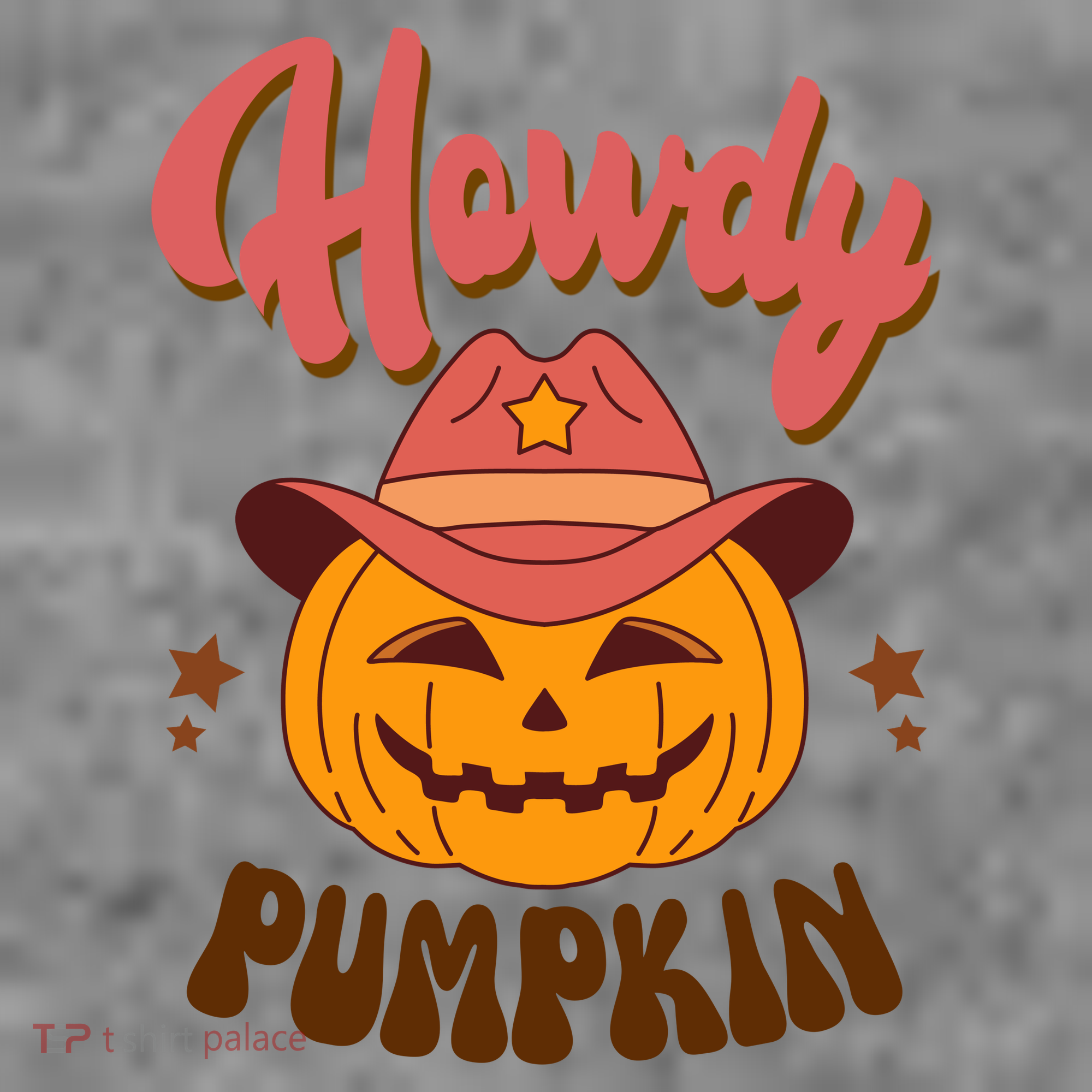 Howdy Pumpkin Retro Cute Halloween Toddler Hoodie