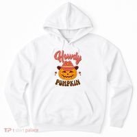 Howdy Pumpkin Retro Cute Halloween Hoodie thumb 0