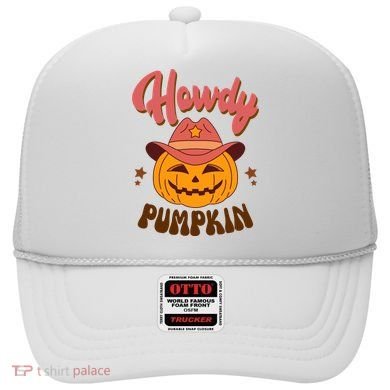 Howdy Pumpkin Retro Cute Halloween Hat