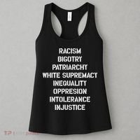 Hasan Piker Racism Bigotry Patriarchy White Supremacy Inequality Oppression Into Women's Tank Top thumb 3