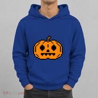 Halloween Pumpkin Retro Gaming Gift Jackolantern Face Gift Hoodie thumb 0