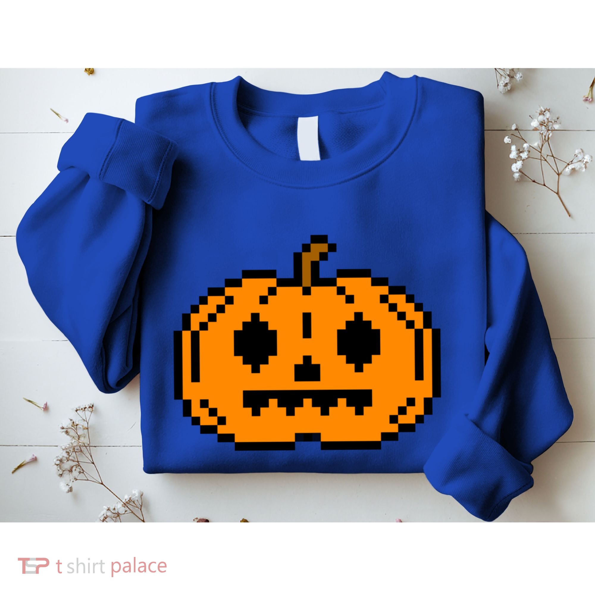 Halloween Pumpkin Retro Gaming Gift Jackolantern Face Gift Sweatshirt