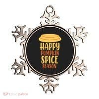 Happy Pumpkin Spice Season Coffee Lover Ornament thumb 0