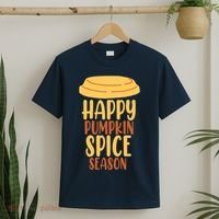 Happy Pumpkin Spice Season Coffee Lover T-Shirt thumb 2
