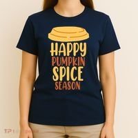 Happy Pumpkin Spice Season Coffee Lover T-Shirt thumb 4