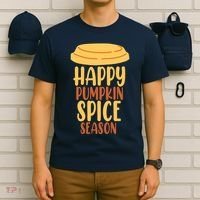 Happy Pumpkin Spice Season Coffee Lover T-Shirt thumb 6