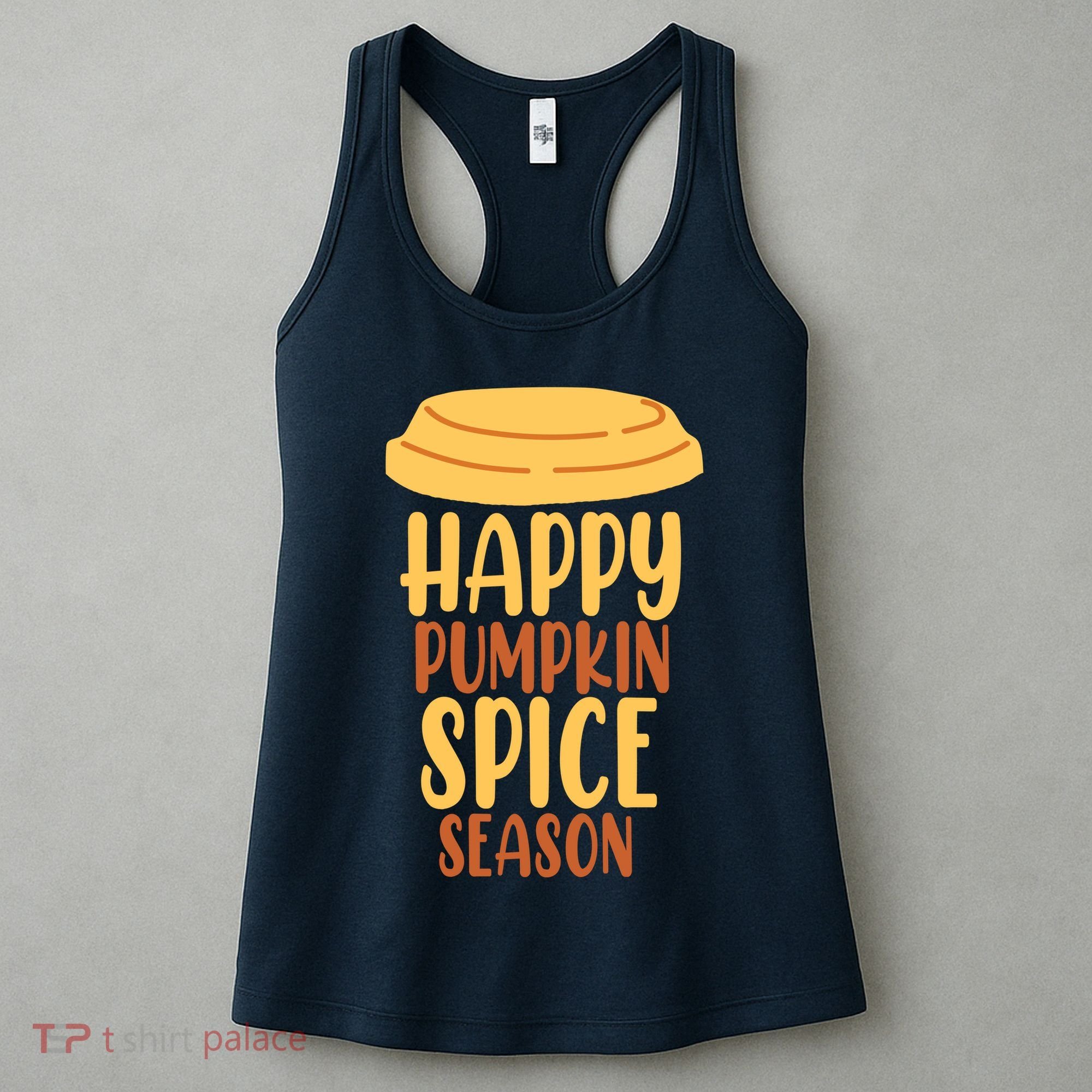 Happy Pumpkin Spice Season Coffee Lover Women's Tank Top