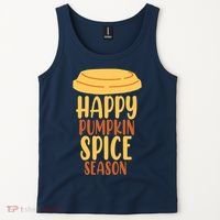 Happy Pumpkin Spice Season Coffee Lover Tank Top thumb 2