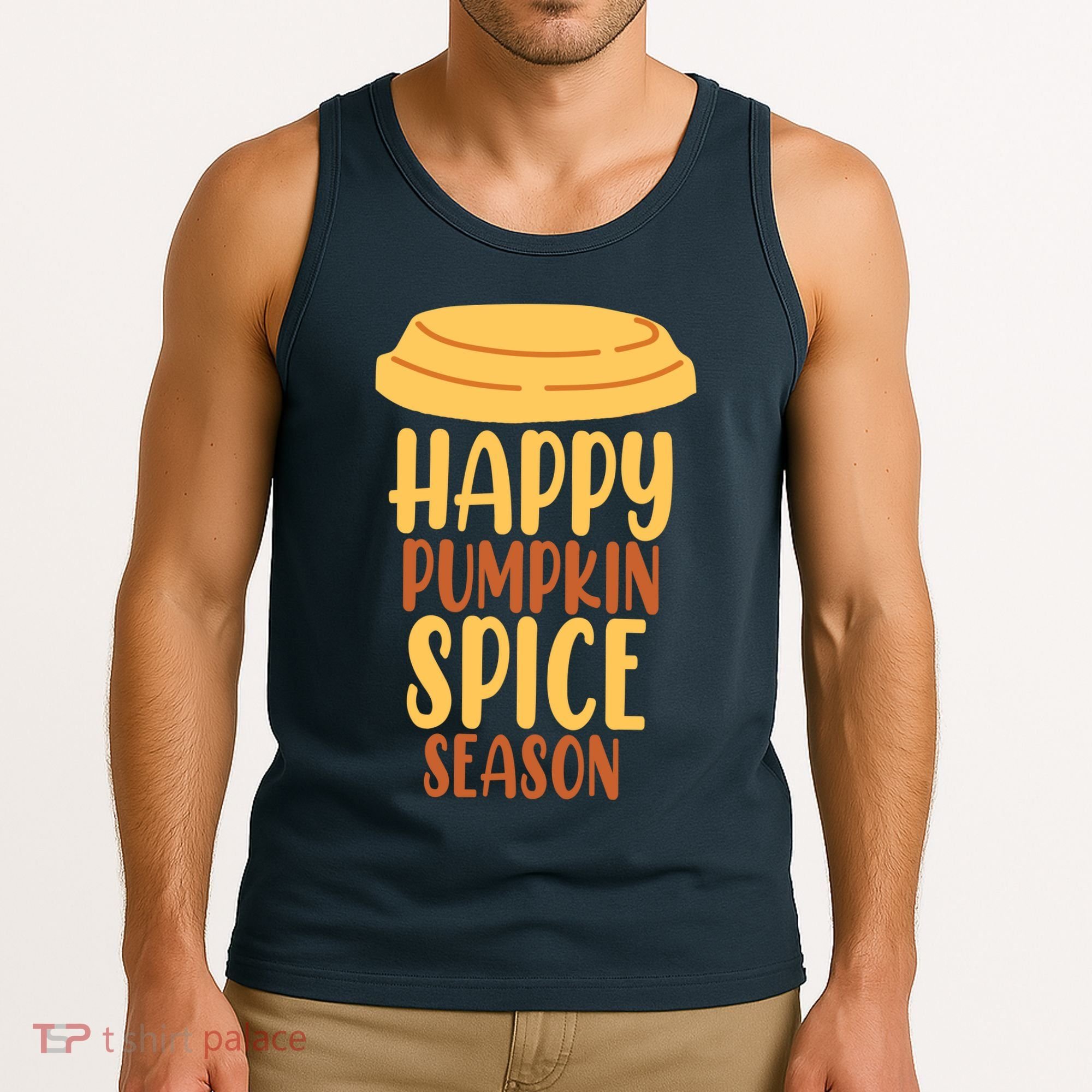 Happy Pumpkin Spice Season Coffee Lover Tank Top