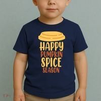 Happy Pumpkin Spice Season Coffee Lover Toddler T-Shirt thumb 2