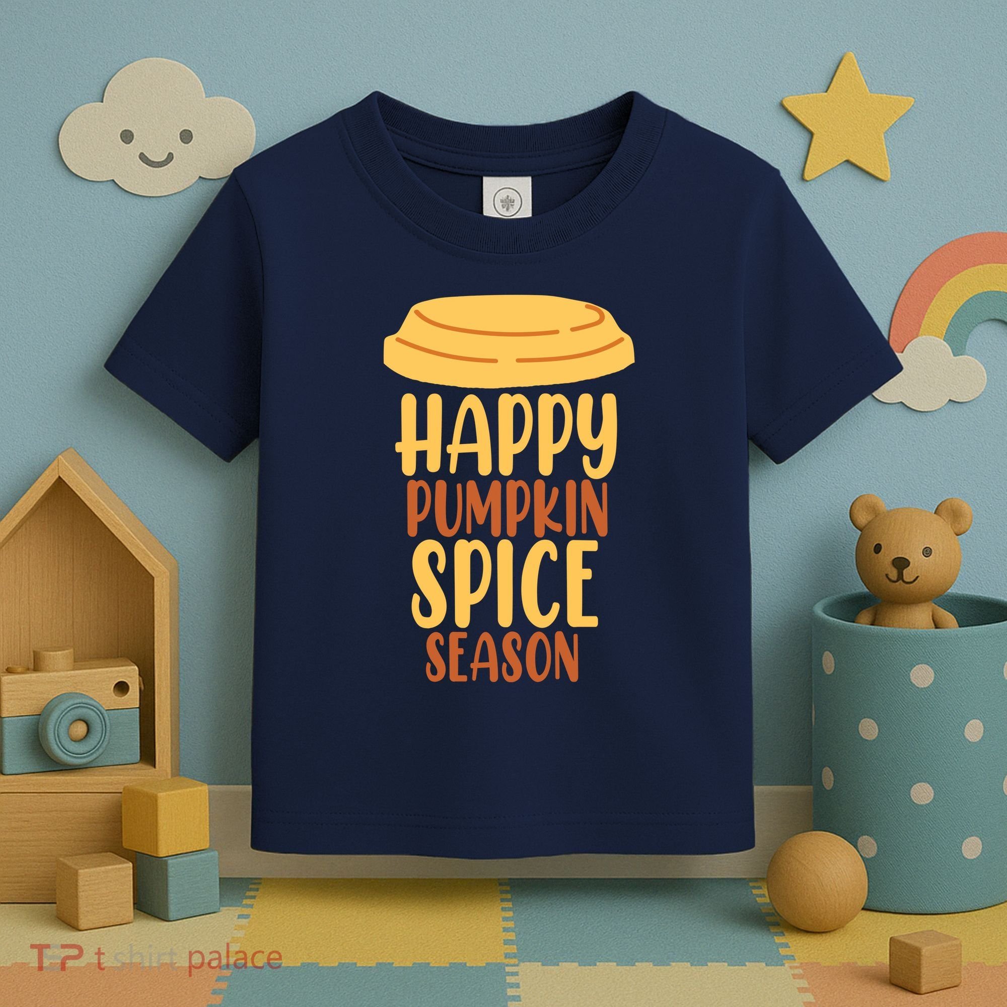 Happy Pumpkin Spice Season Coffee Lover Toddler T-Shirt