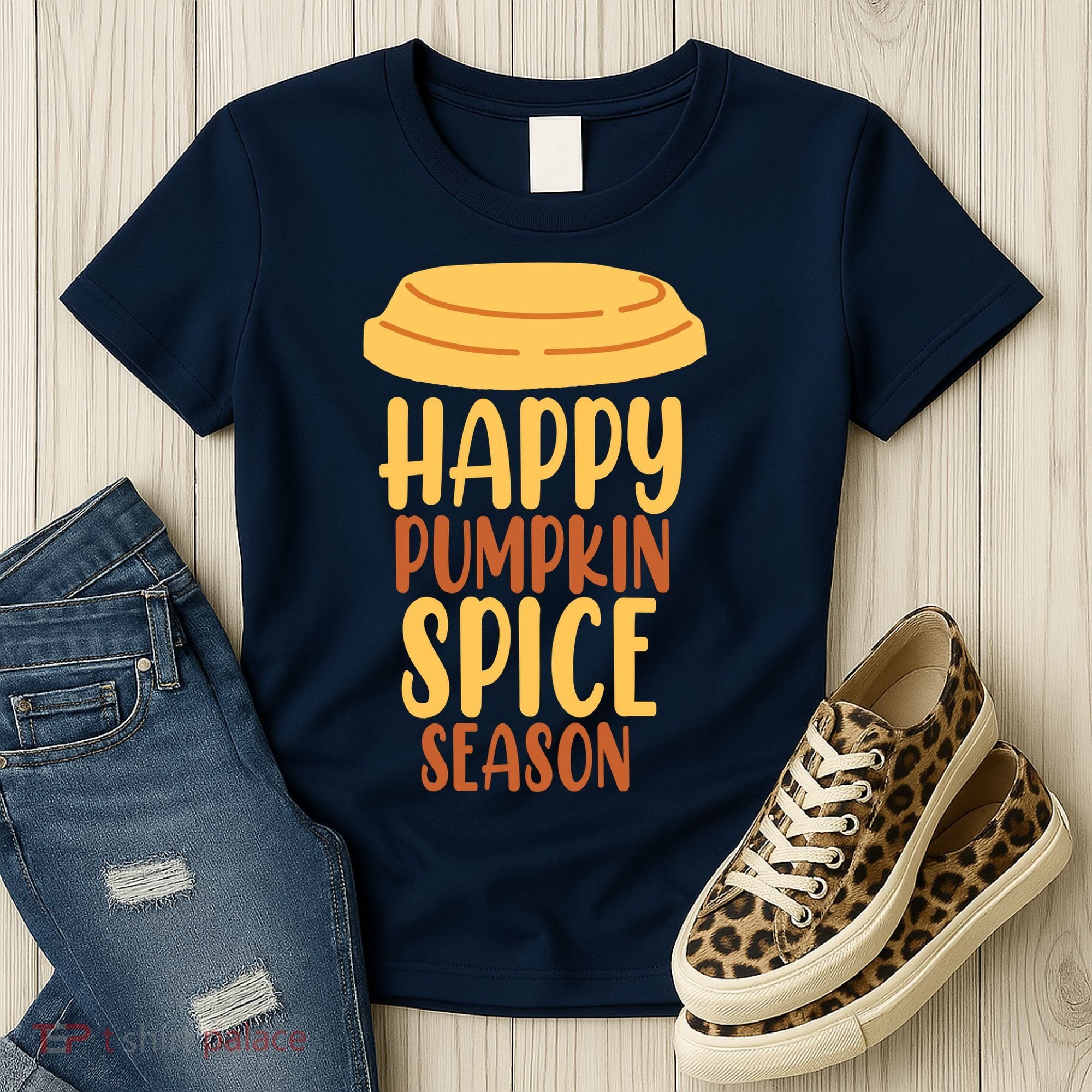 Happy Pumpkin Spice Season Coffee Lover Women's T-Shirt