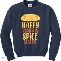Happy Pumpkin Spice Season Coffee Lover Kids Sweatshirt thumb 0