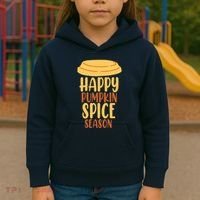 Happy Pumpkin Spice Season Coffee Lover Kids Hoodie thumb 3