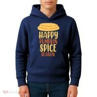 Happy Pumpkin Spice Season Coffee Lover Kids Hoodie thumb 4