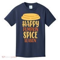 Happy Pumpkin Spice Season Coffee Lover Kids T-Shirt thumb 0