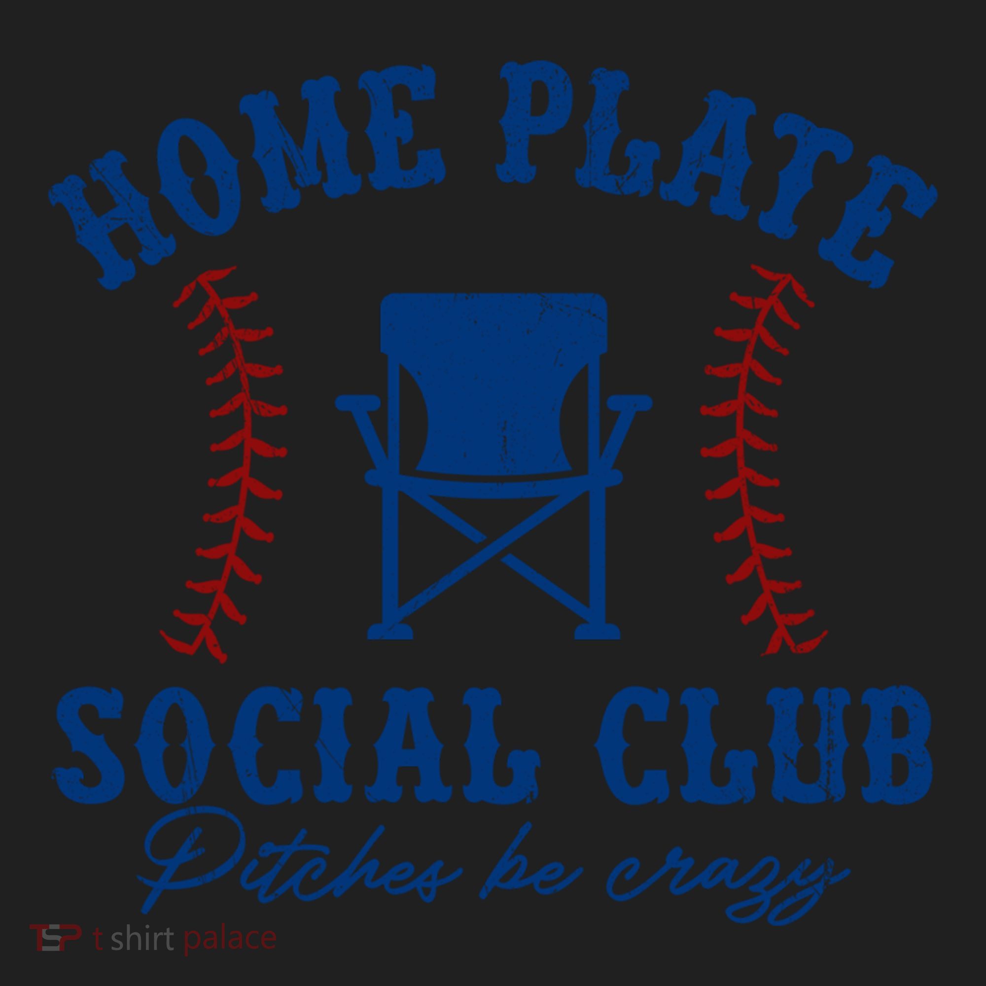 Home Plate Social Club Pitches Be Crazy Baseball Gift Beanie