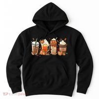 Halloween Pumpkin Spice Coffee Lover Hoodie thumb 0