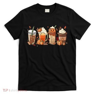 Halloween Pumpkin Spice Coffee Lover T-Shirt