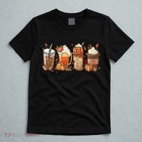 Halloween Pumpkin Spice Coffee Lover T-Shirt thumb 5
