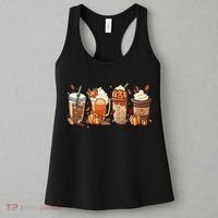Halloween Pumpkin Spice Coffee Lover Women's Tank Top thumb 3