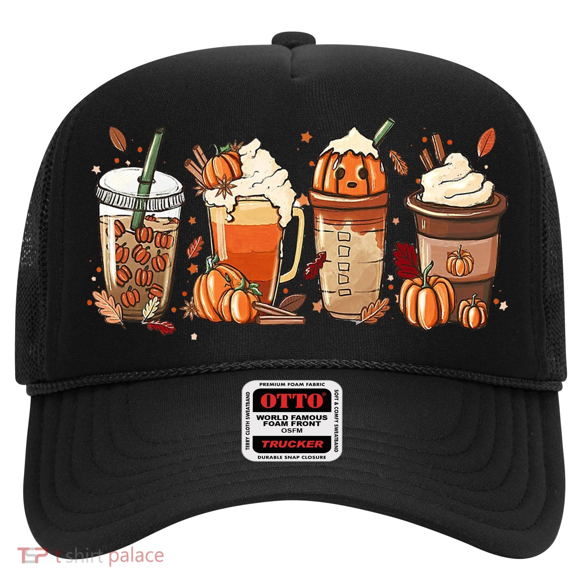 Halloween Pumpkin Spice Coffee Lover Hat