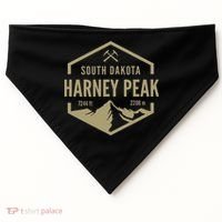 Harney Peak South Dakota USA-Made Doggie Bandana thumb 0
