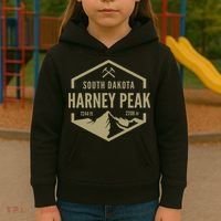 Harney Peak South Dakota Kids Hoodie thumb 3
