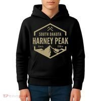 Harney Peak South Dakota Kids Hoodie thumb 4