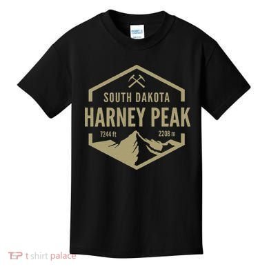 Harney Peak South Dakota Kids T-Shirt