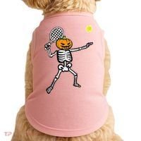 Halloween Pumpkin Skeleton Tennis Costume Doggie Tank thumb 0