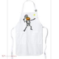 Halloween Pumpkin Skeleton Tennis Costume Apron thumb 0