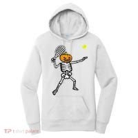 Halloween Pumpkin Skeleton Tennis Costume Women's Hoodie thumb 0