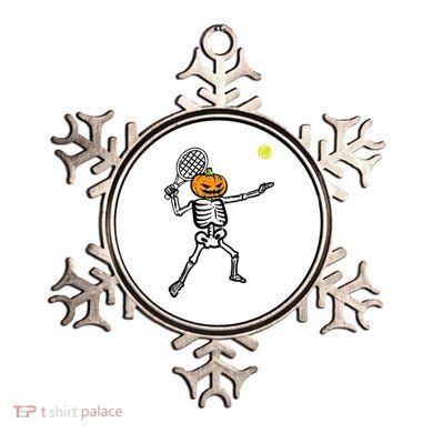 Halloween Pumpkin Skeleton Tennis Costume Ornament