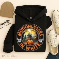 Halloween Pumpkin Scary Funny Motionlesses In White Hoodie thumb 4