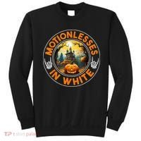 Halloween Pumpkin Scary Funny Motionlesses In White Sweatshirt thumb 0