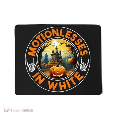 Halloween Pumpkin Scary Funny Motionlesses In White Mousepad