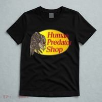 Human Predator Shop Funny T-Shirt thumb 5