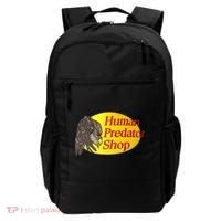 Human Predator Shop Funny Backpack thumb 0