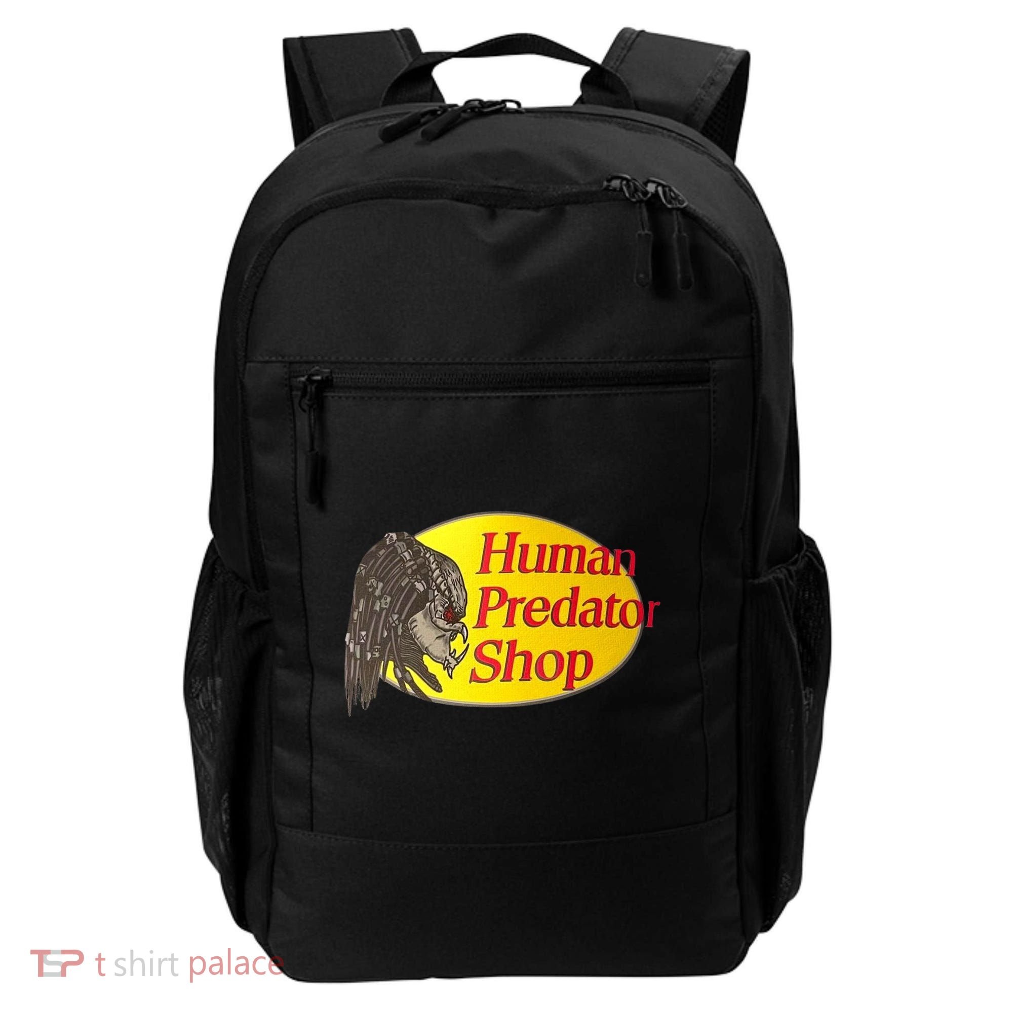 Human Predator Shop Funny Backpack