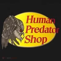Human Predator Shop Funny Bucket Hat thumb 4
