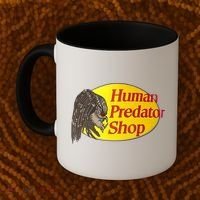 Human Predator Shop Funny Coffee Mug thumb 2
