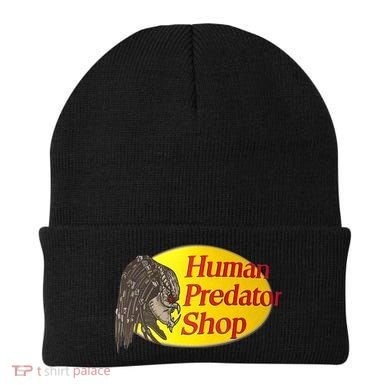 Human Predator Shop Funny Beanie