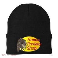 Human Predator Shop Funny Beanie thumb 0