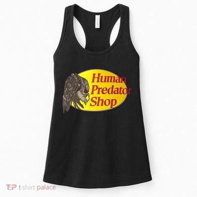Human Predator Shop Funny Women's Tank Top