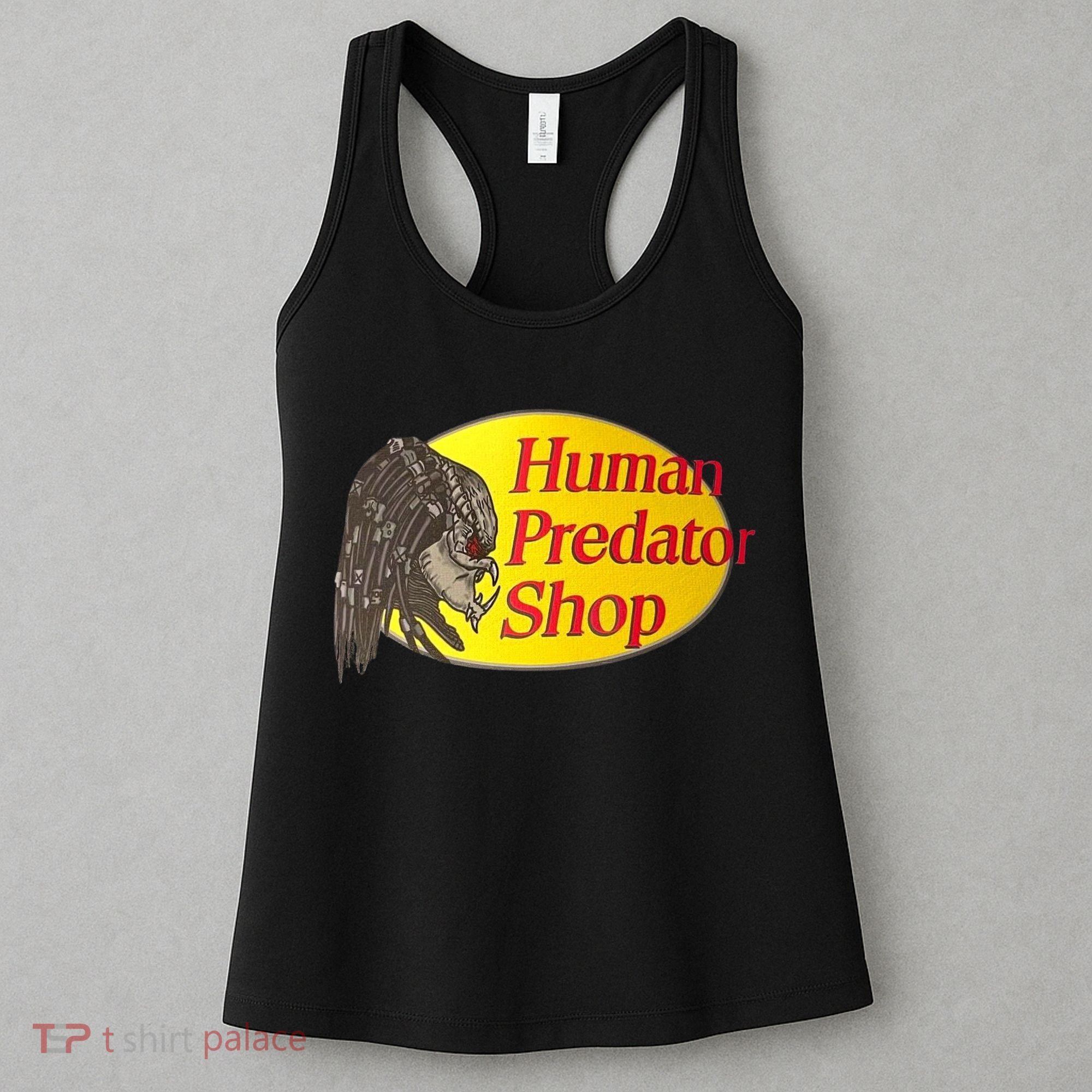 Human Predator Shop Funny Women's Tank Top