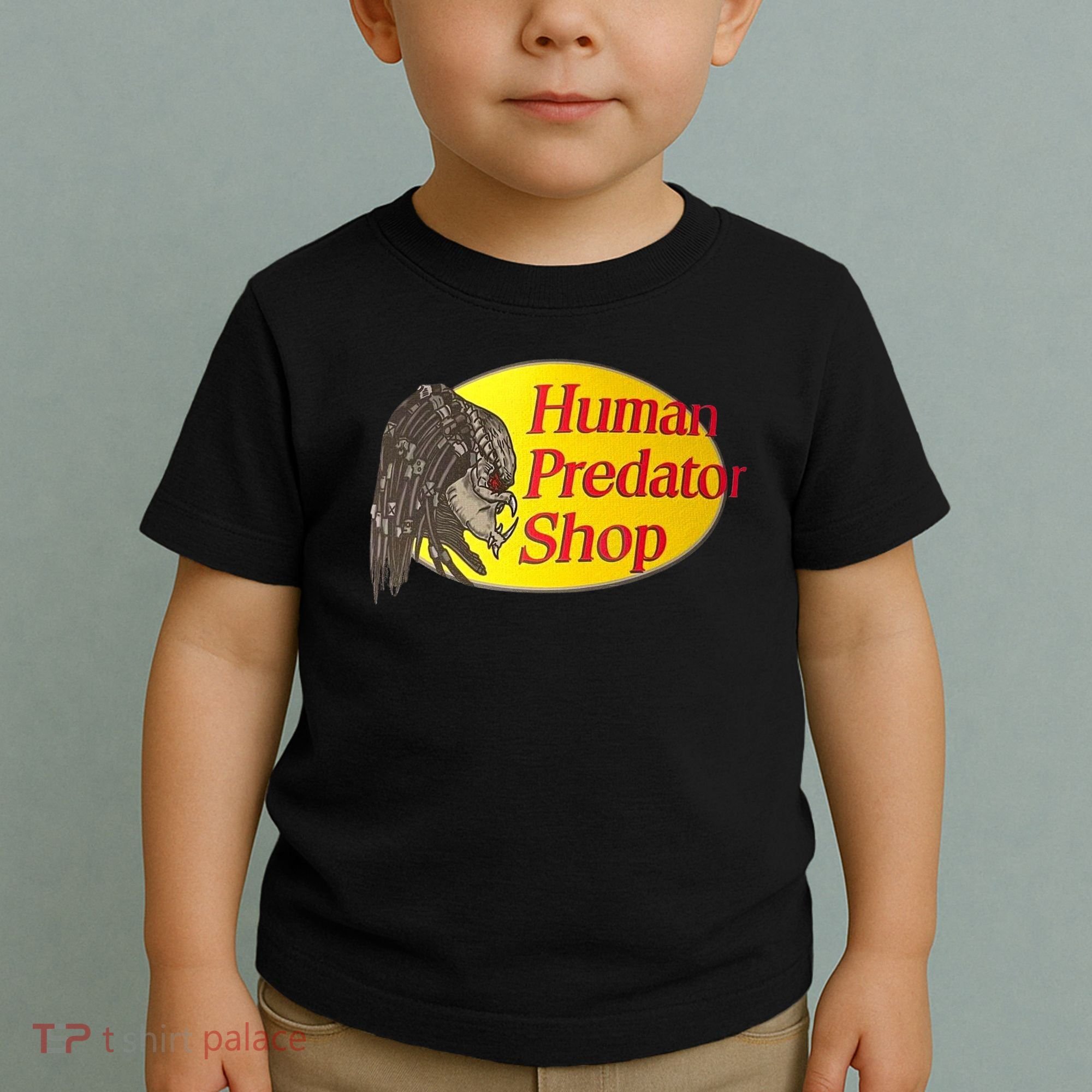 Human Predator Shop Funny Toddler T-Shirt