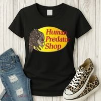 Human Predator Shop Funny Women's T-Shirt thumb 3
